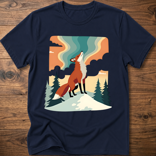 Aurora Retro Fox T-Shirt