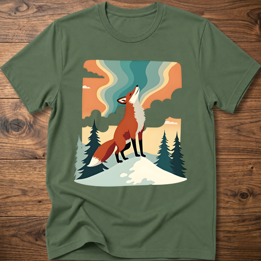 Aurora Retro Fox T-Shirt