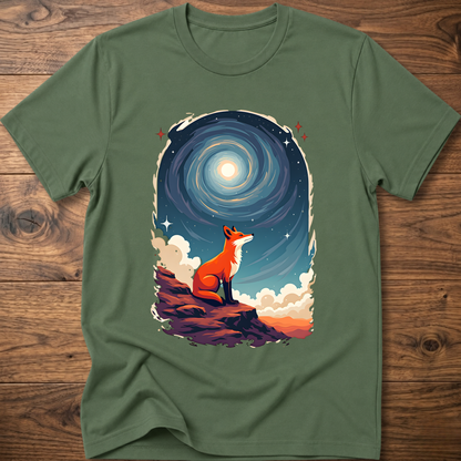 Galactic Retro Fox T-Shirt