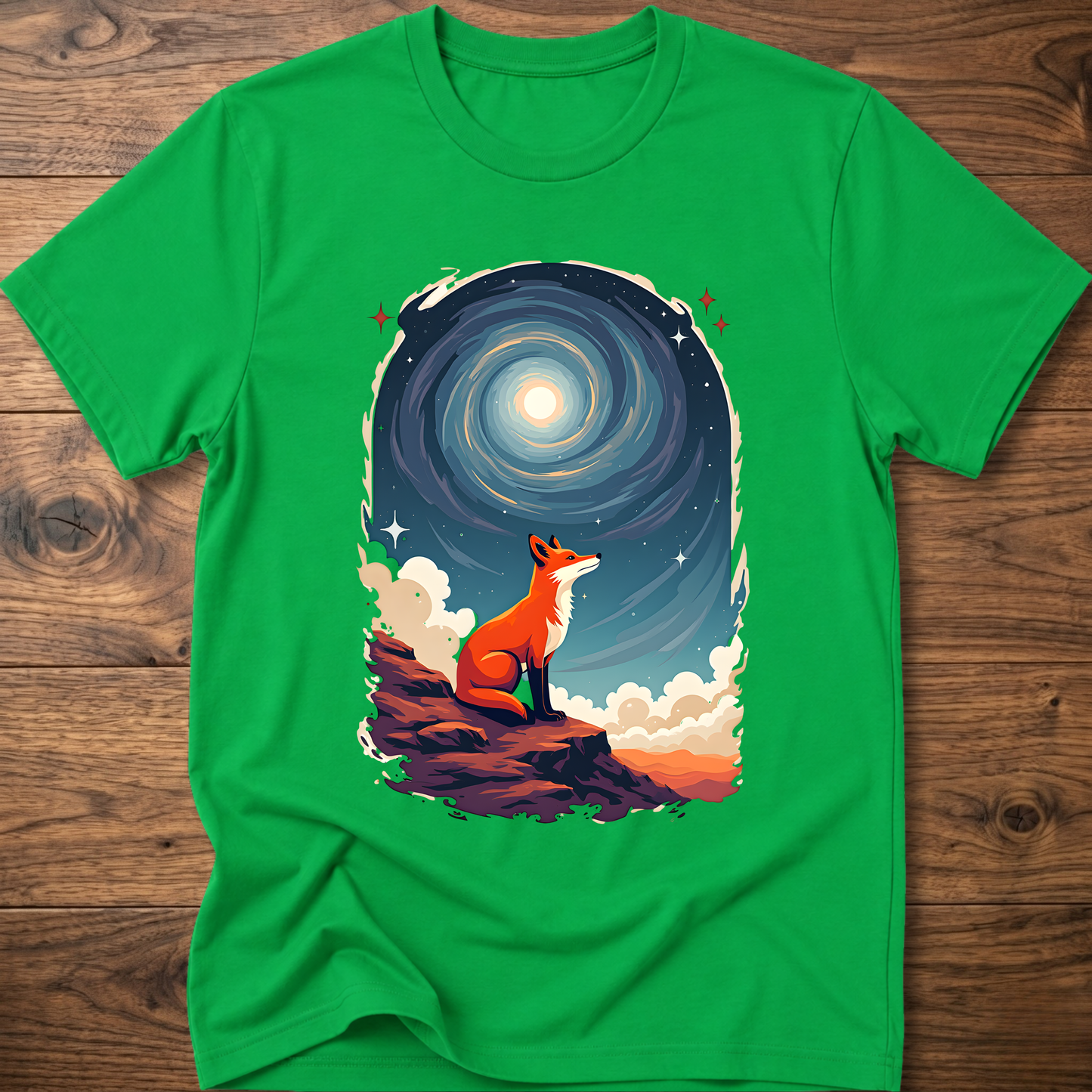 Galactic Retro Fox T-Shirt