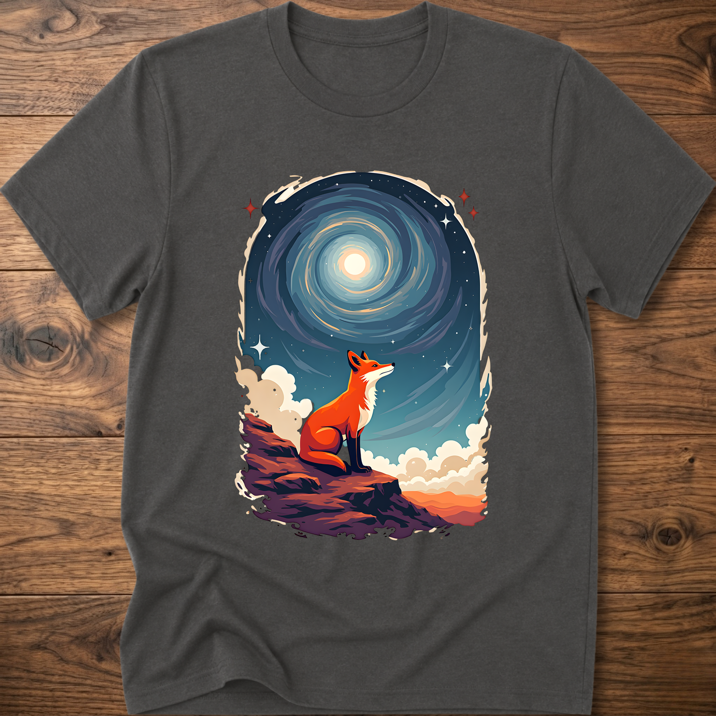 Galactic Retro Fox T-Shirt