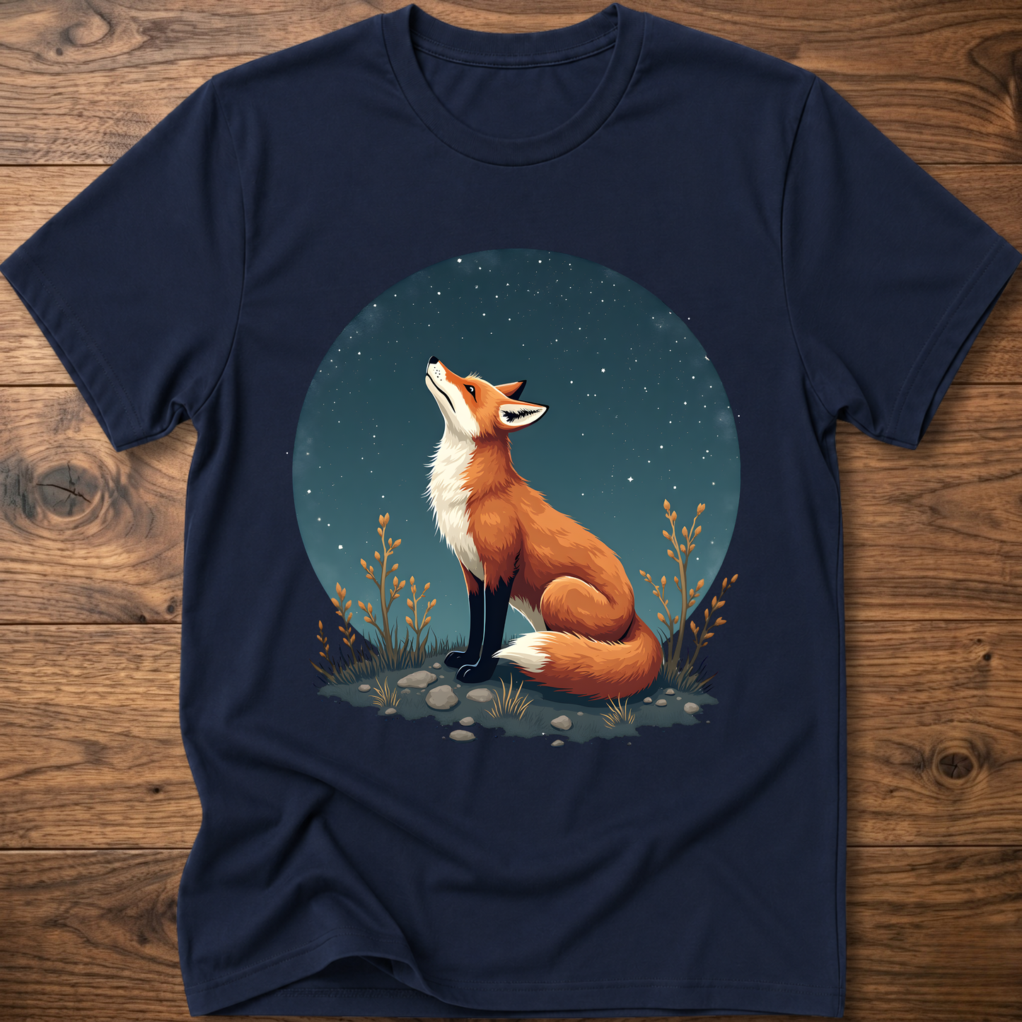 Starry Sky Fox T-Shirt