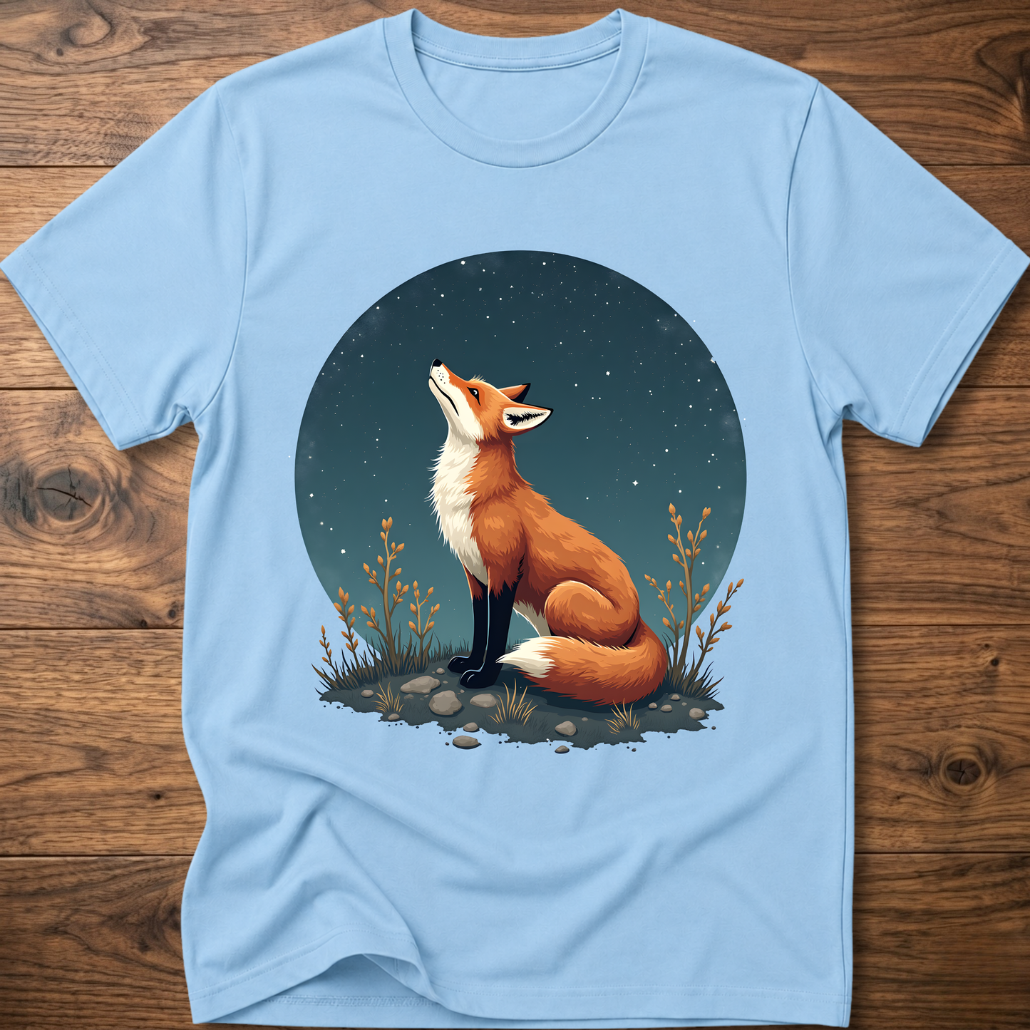 Starry Sky Fox T-Shirt