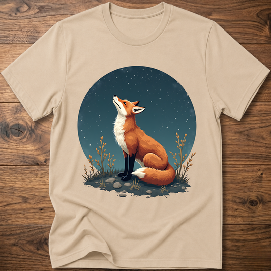 Starry Sky Fox T-Shirt