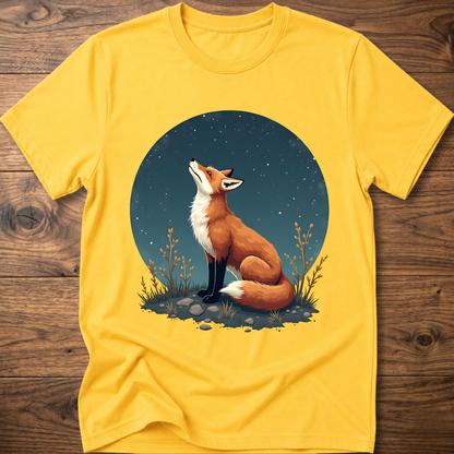 Starry Sky Fox T-Shirt