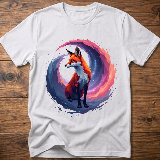 Galactic Geometric Fox T-Shirt