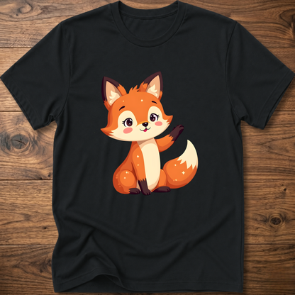 Starry Cute Fox T-Shirt