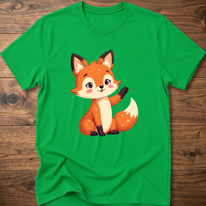 Starry Cute Fox T-Shirt
