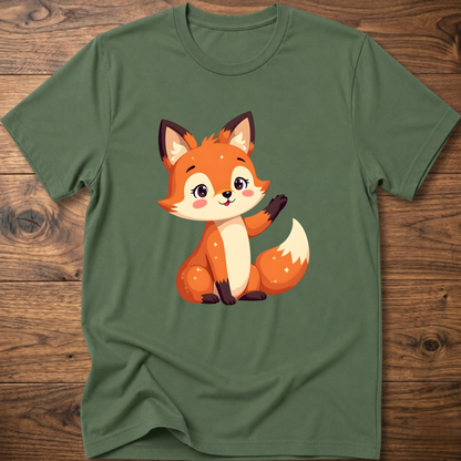 Starry Cute Fox T-Shirt