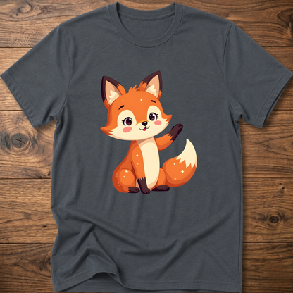 Starry Cute Fox T-Shirt