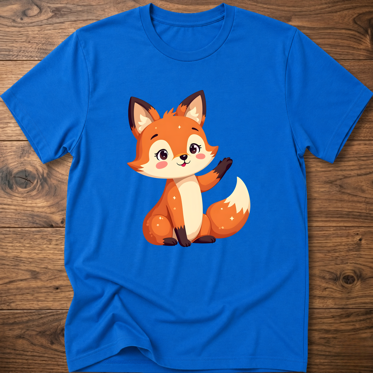 Starry Cute Fox T-Shirt