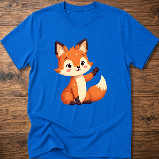 Starry Cute Fox T-Shirt