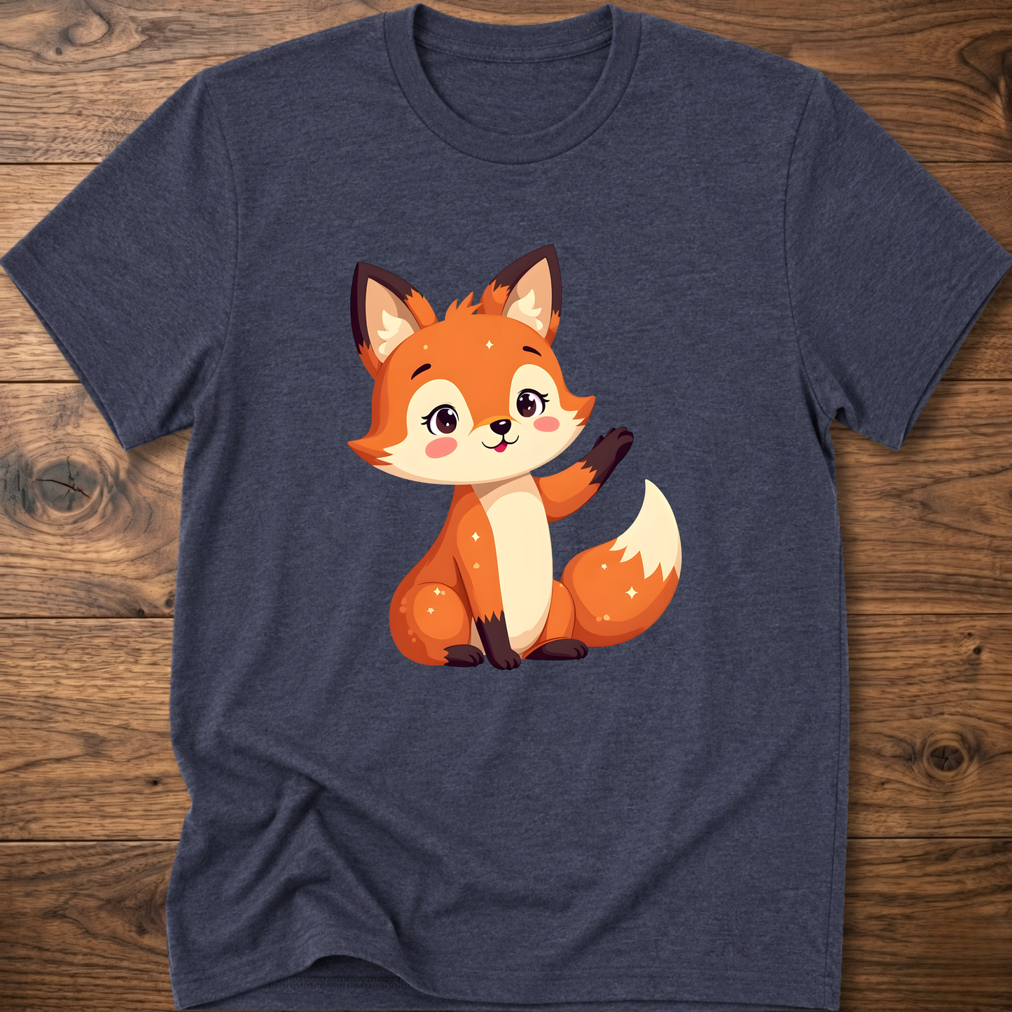 Starry Cute Fox T-Shirt