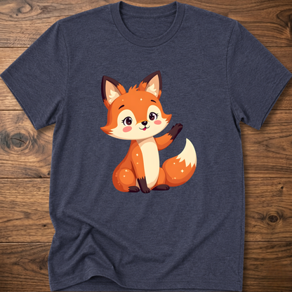 Starry Cute Fox T-Shirt