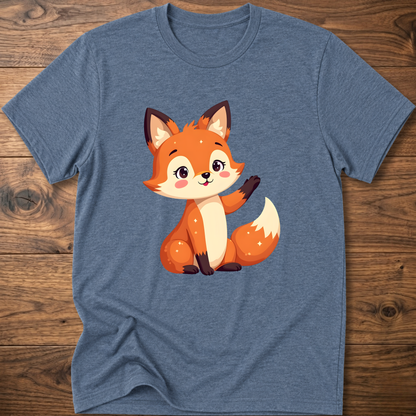 Starry Cute Fox T-Shirt