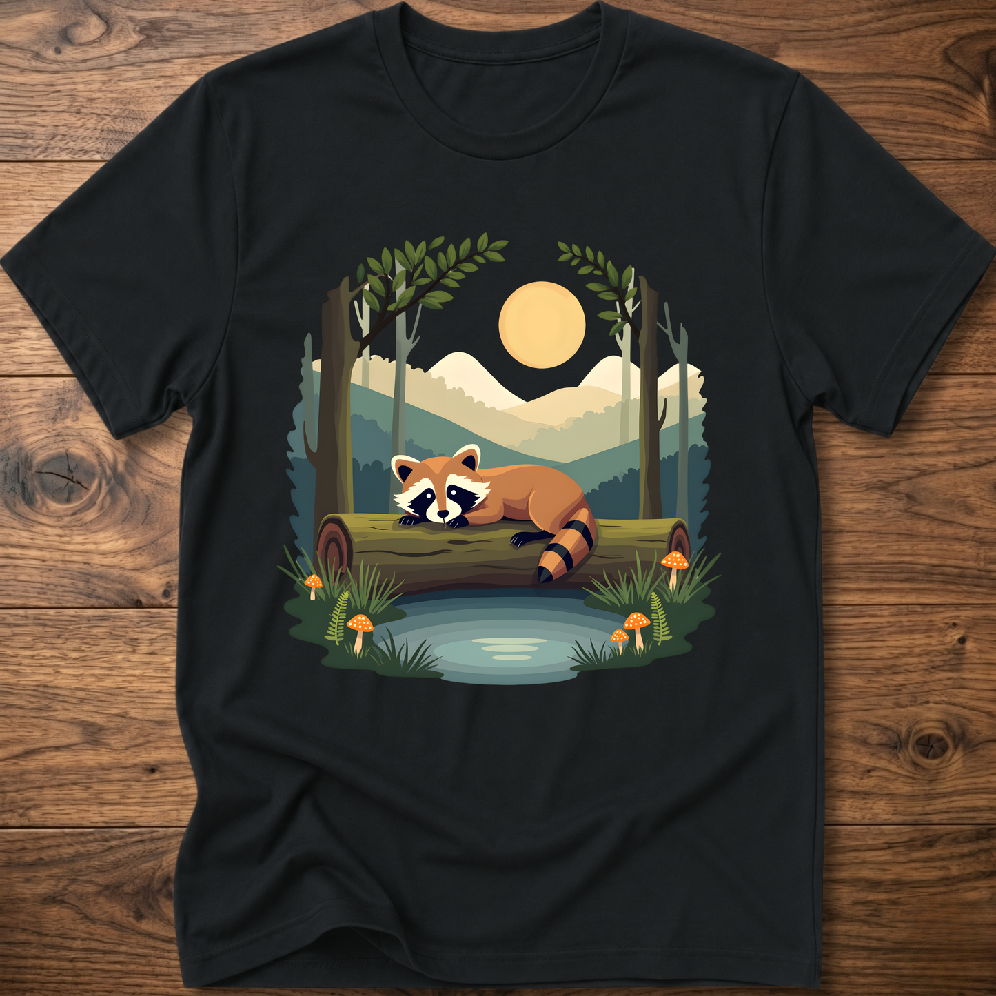 Jungle Raccoon T-Shirt