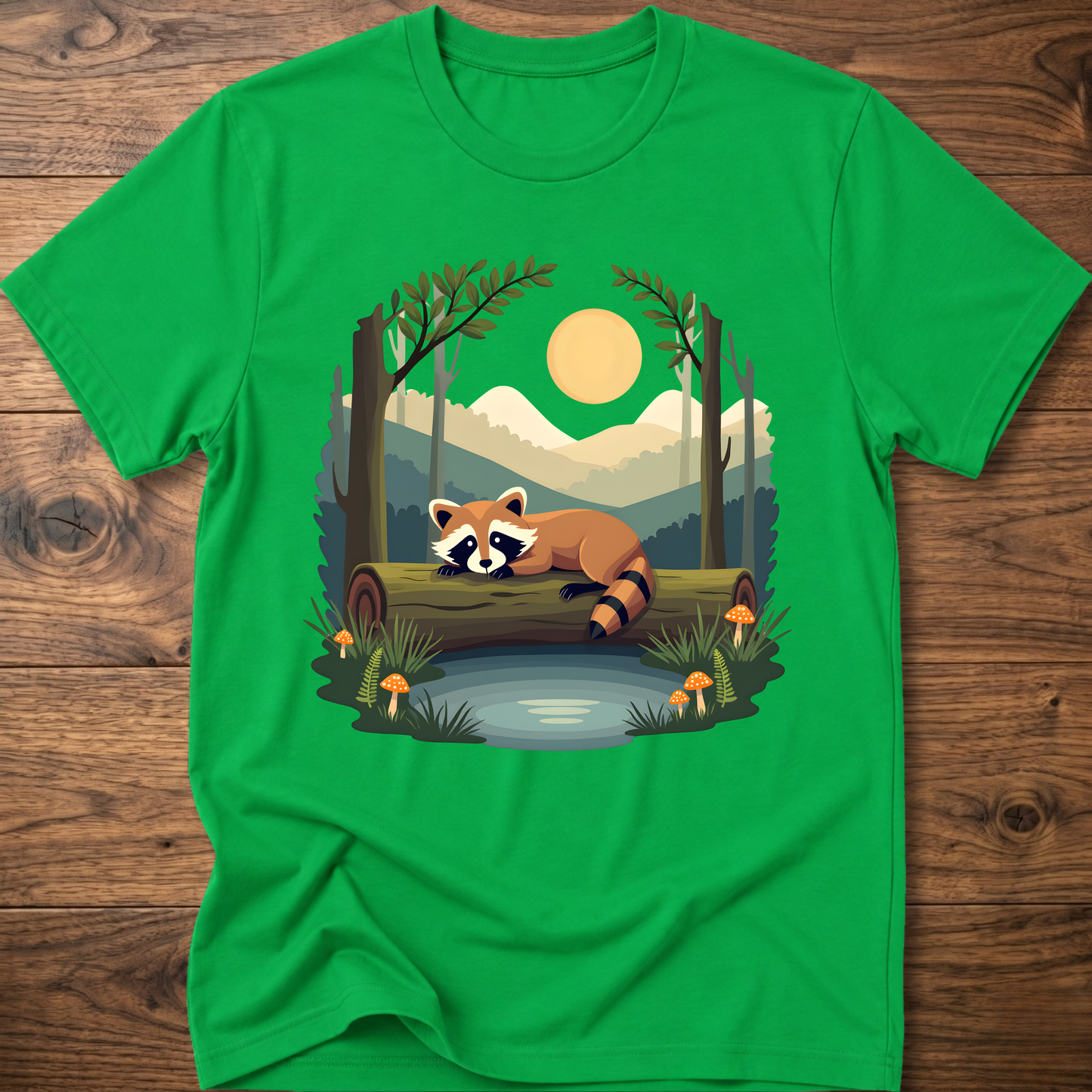 Jungle Raccoon T-Shirt