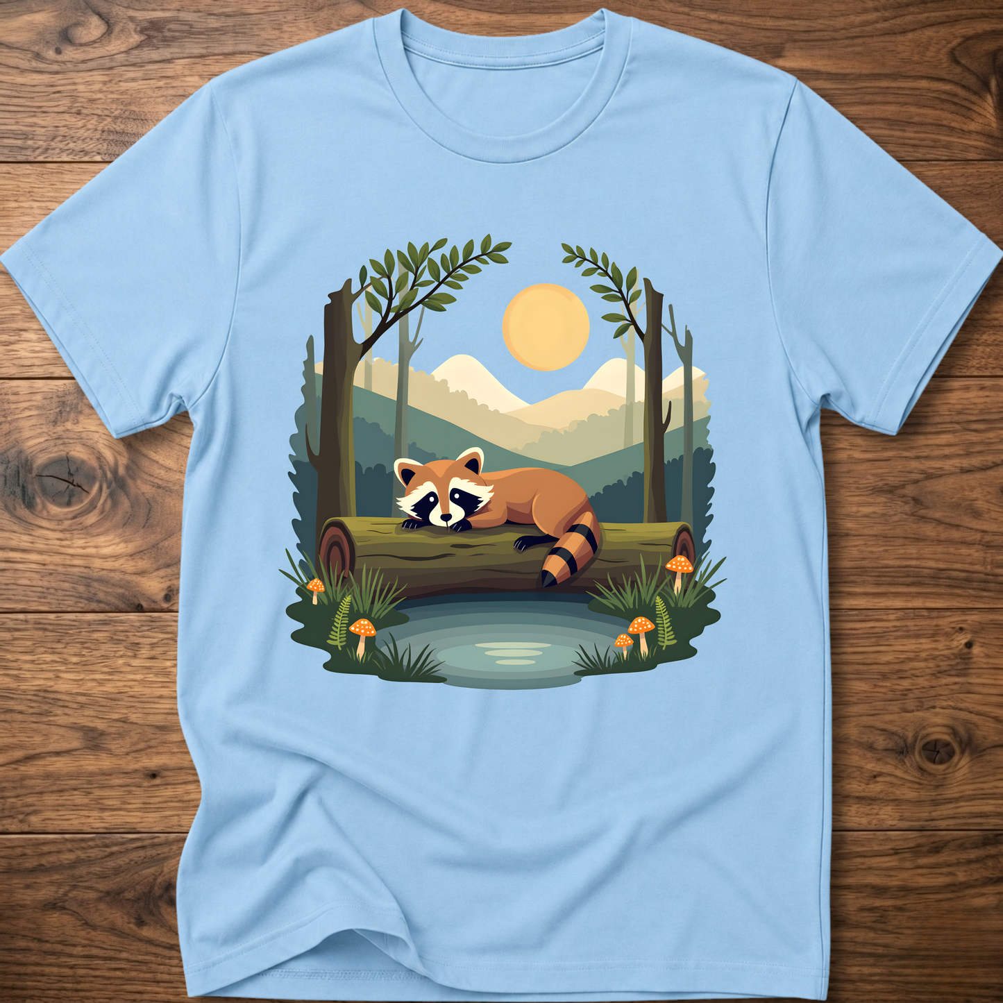 Jungle Raccoon T-Shirt