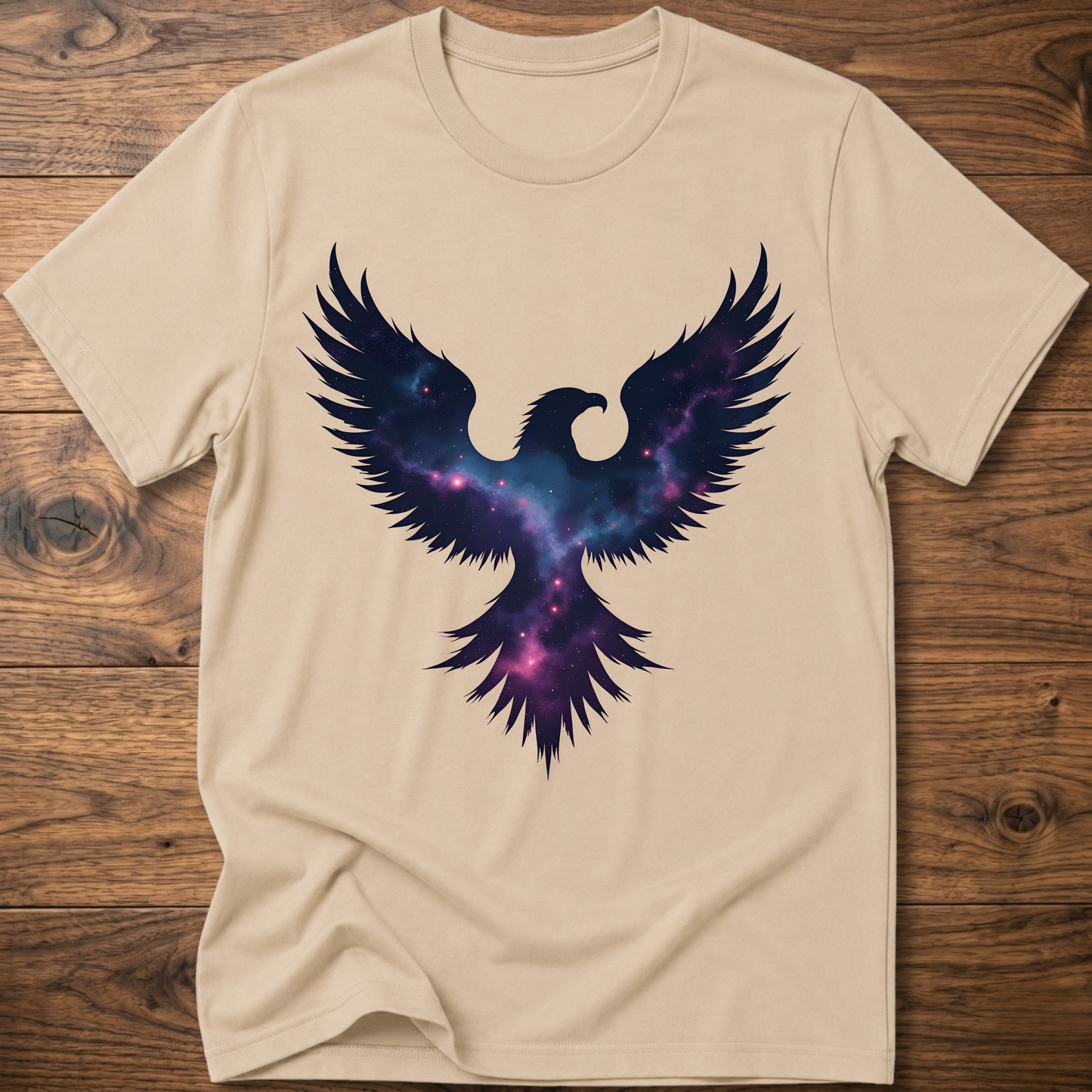 Galactic Abstract Eagle T-Shirt