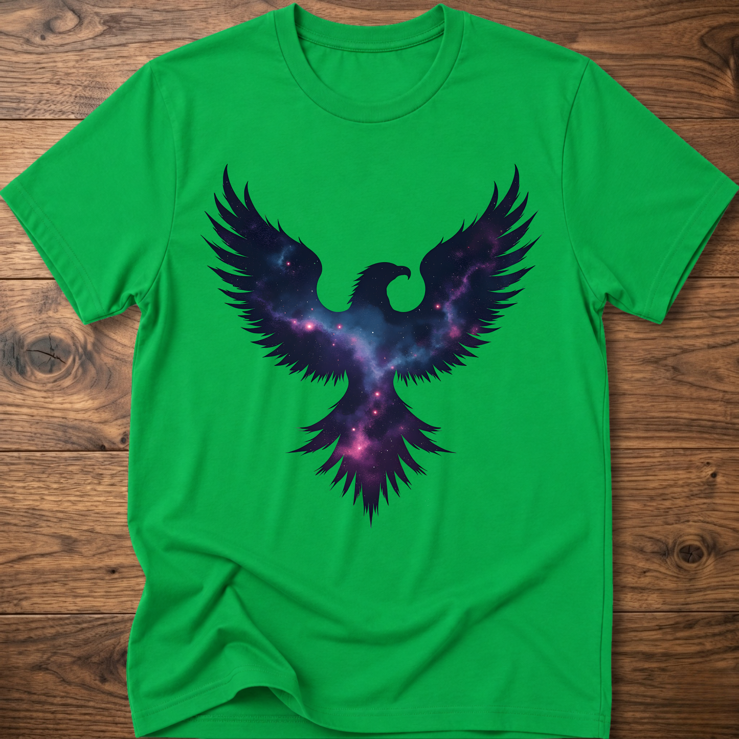 Galactic Abstract Eagle T-Shirt