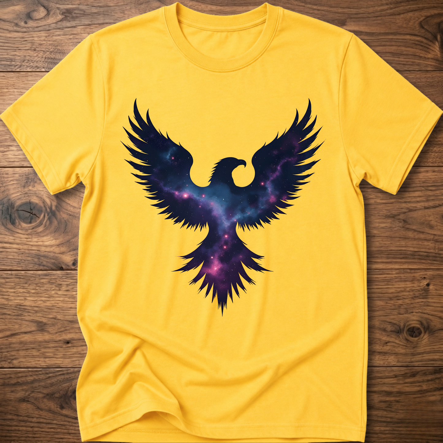 Galactic Abstract Eagle T-Shirt