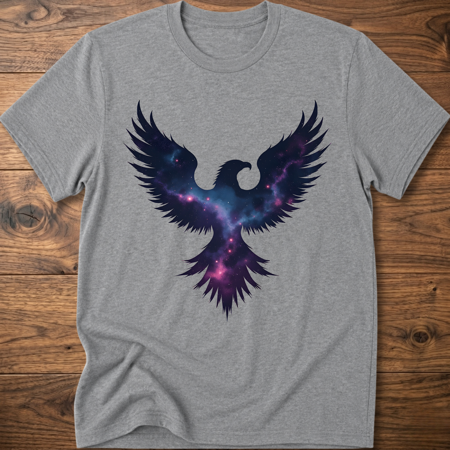 Galactic Abstract Eagle T-Shirt