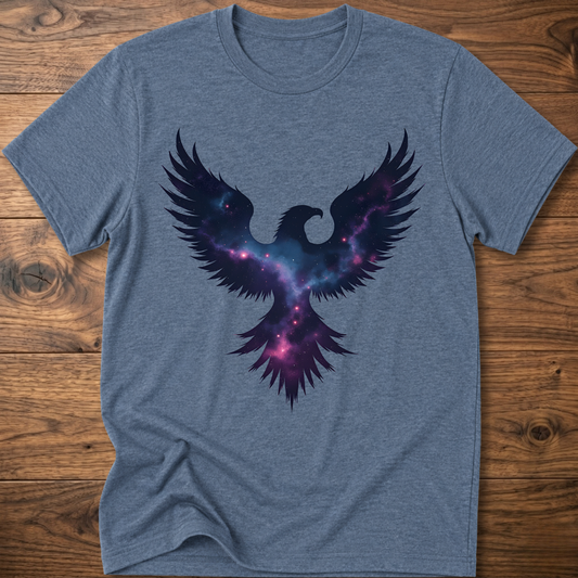 Galactic Abstract Eagle T-Shirt
