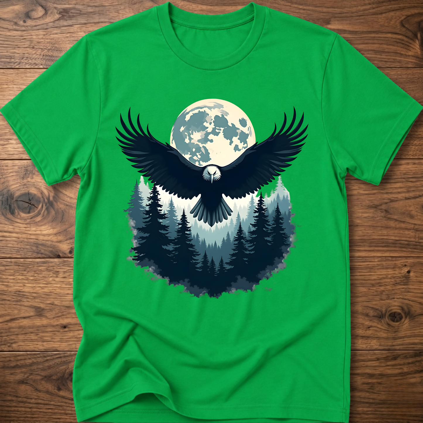 Moon Forest Eagle T-Shirt