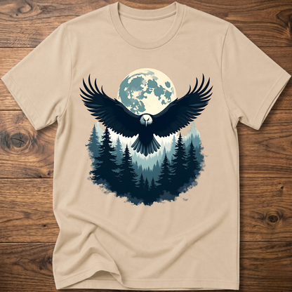 Moon Forest Eagle T-Shirt