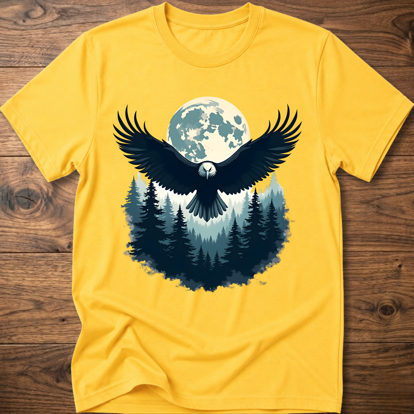 Moon Forest Eagle T-Shirt