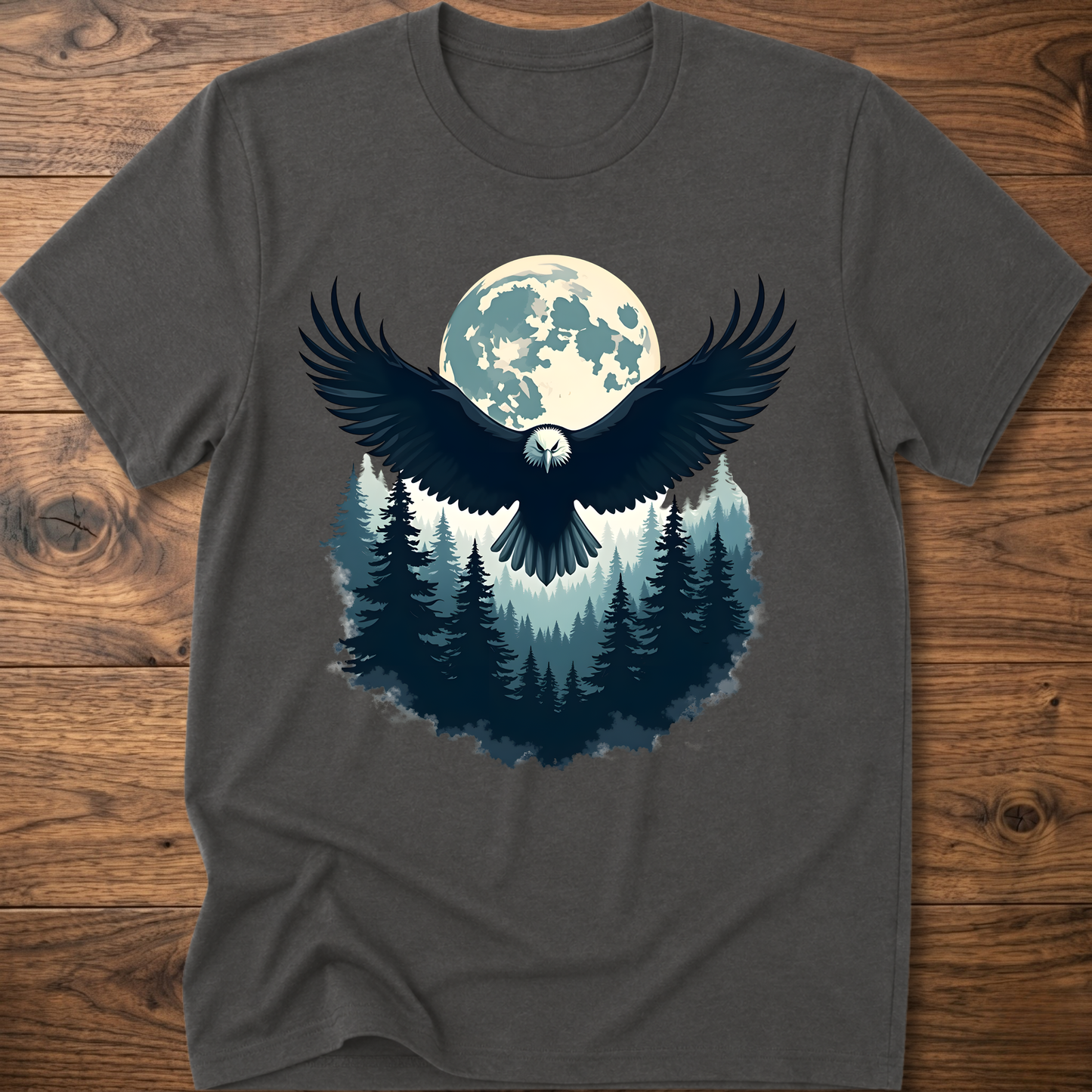 Moon Forest Eagle T-Shirt