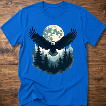 Moon Forest Eagle T-Shirt