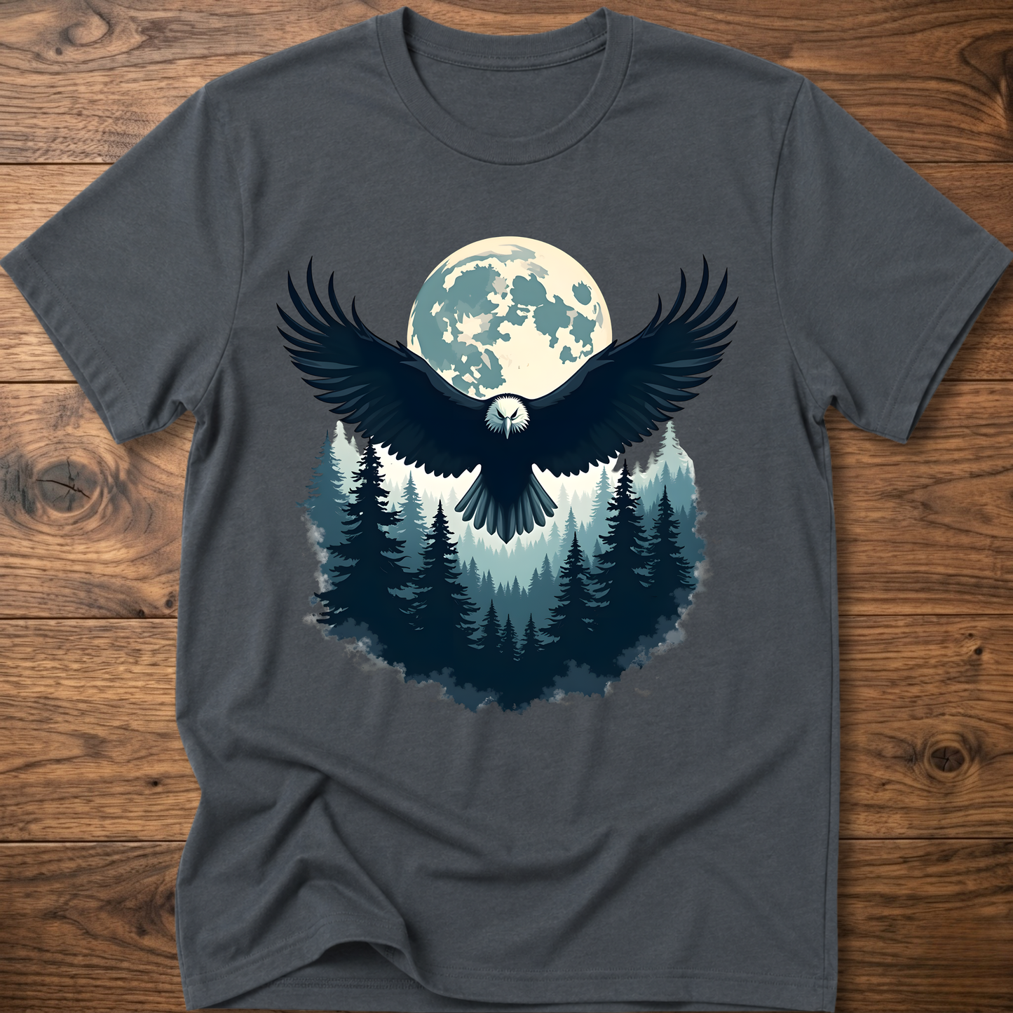 Moon Forest Eagle T-Shirt