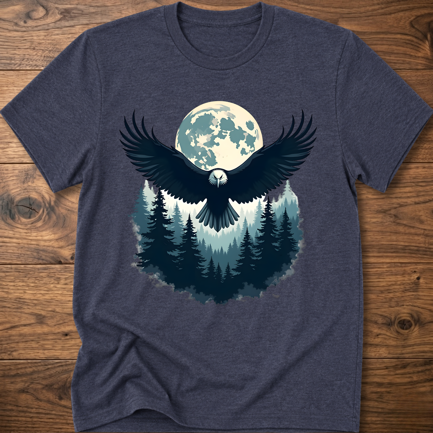 Moon Forest Eagle T-Shirt