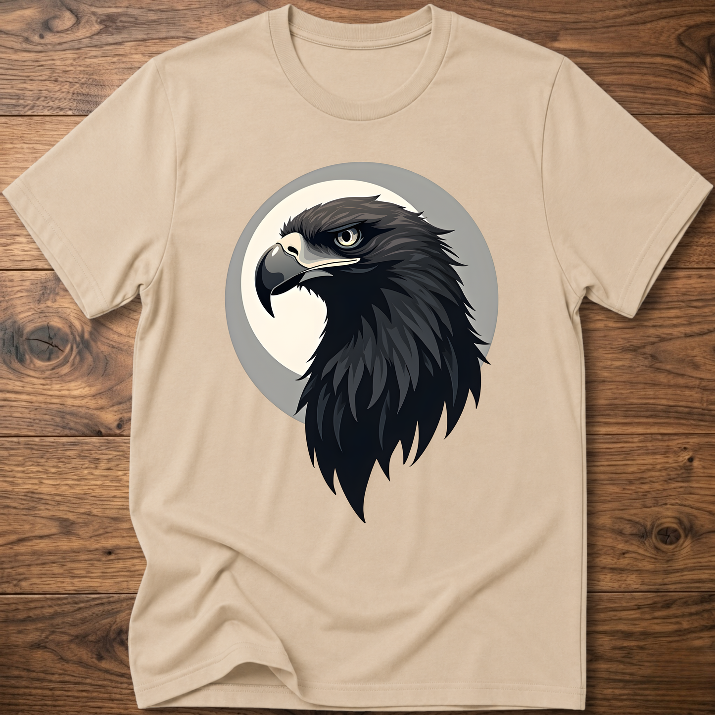 Moon Eagle Head T-Shirt