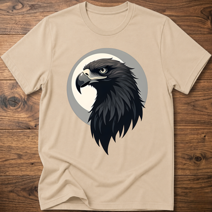 Moon Eagle Head T-Shirt