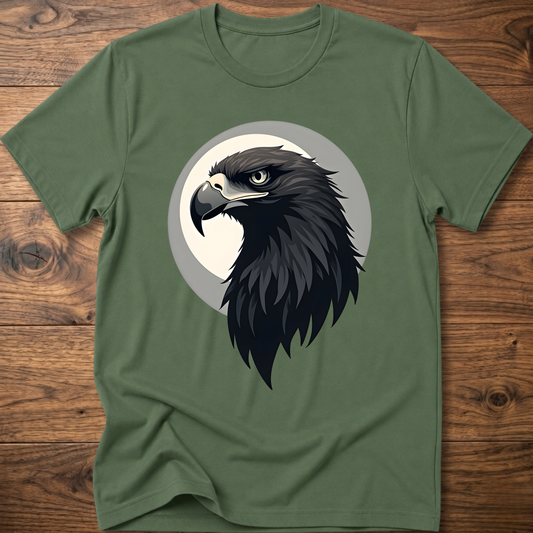 Moon Eagle Head T-Shirt