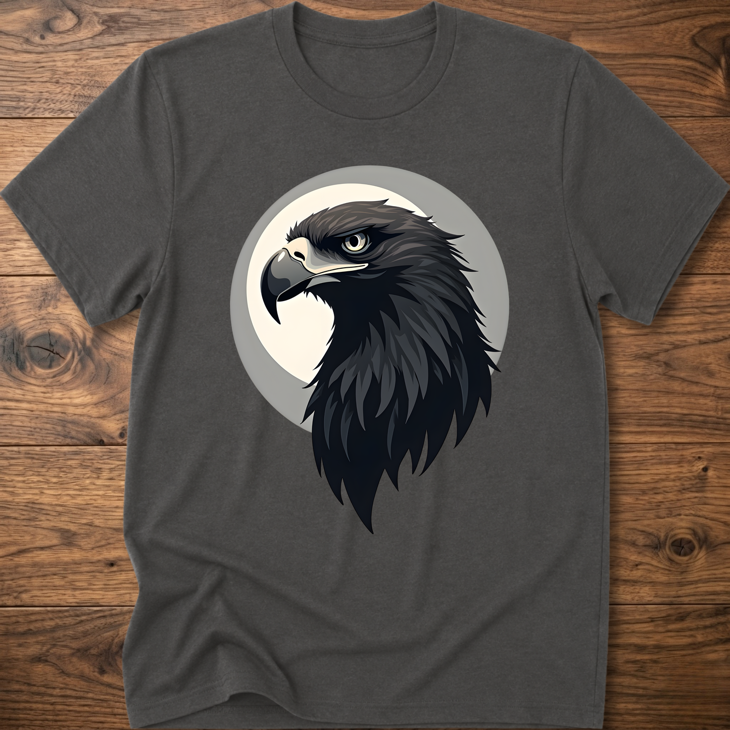 Moon Eagle Head T-Shirt
