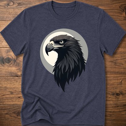 Moon Eagle Head T-Shirt