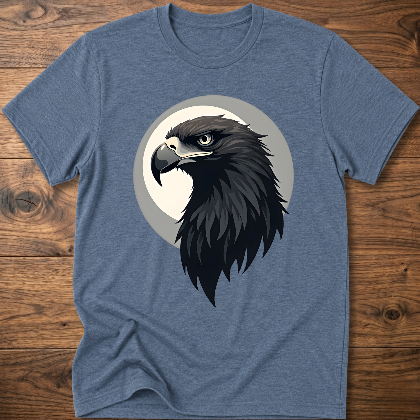 Moon Eagle Head T-Shirt