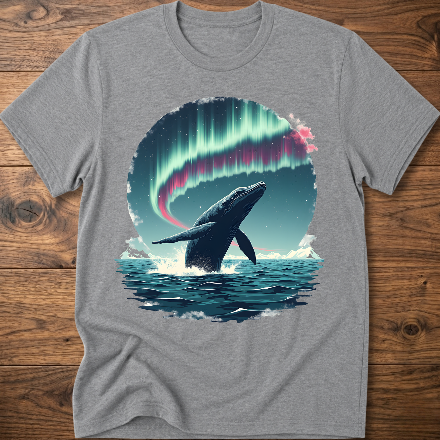 Aurora Retro Whale T-Shirt