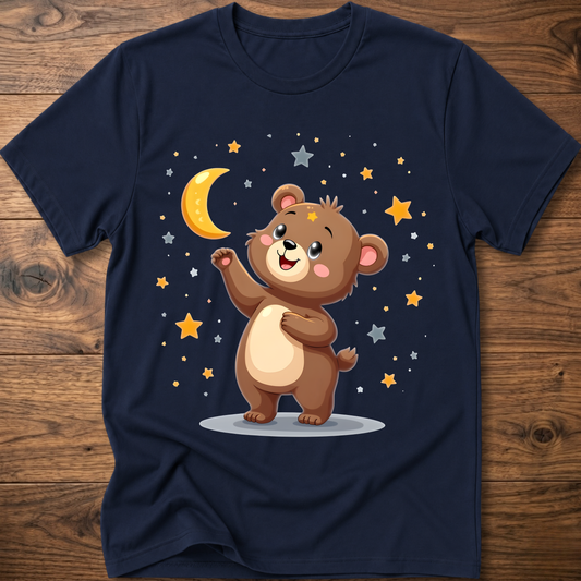 Starry Teddy Bear T-Shirt