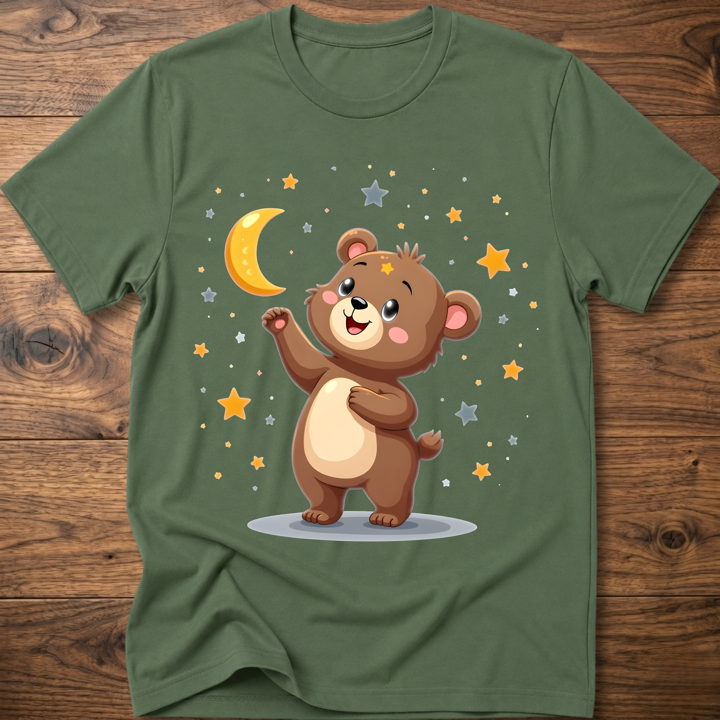 Starry Teddy Bear T-Shirt