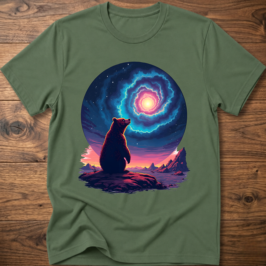 Galactic Retro Bear T-Shirt