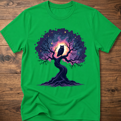 Galactic Tree Owl T-Shirt