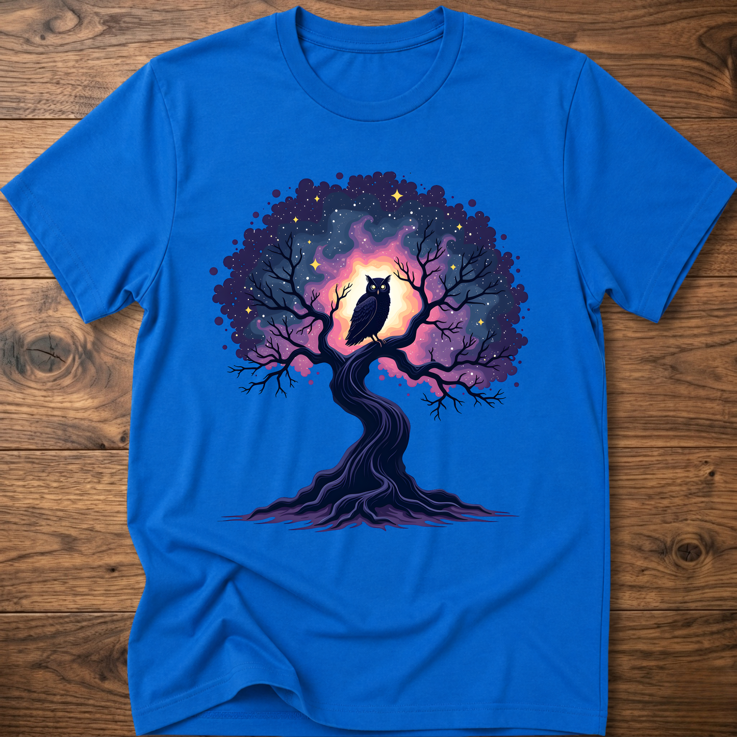 Galactic Tree Owl T-Shirt