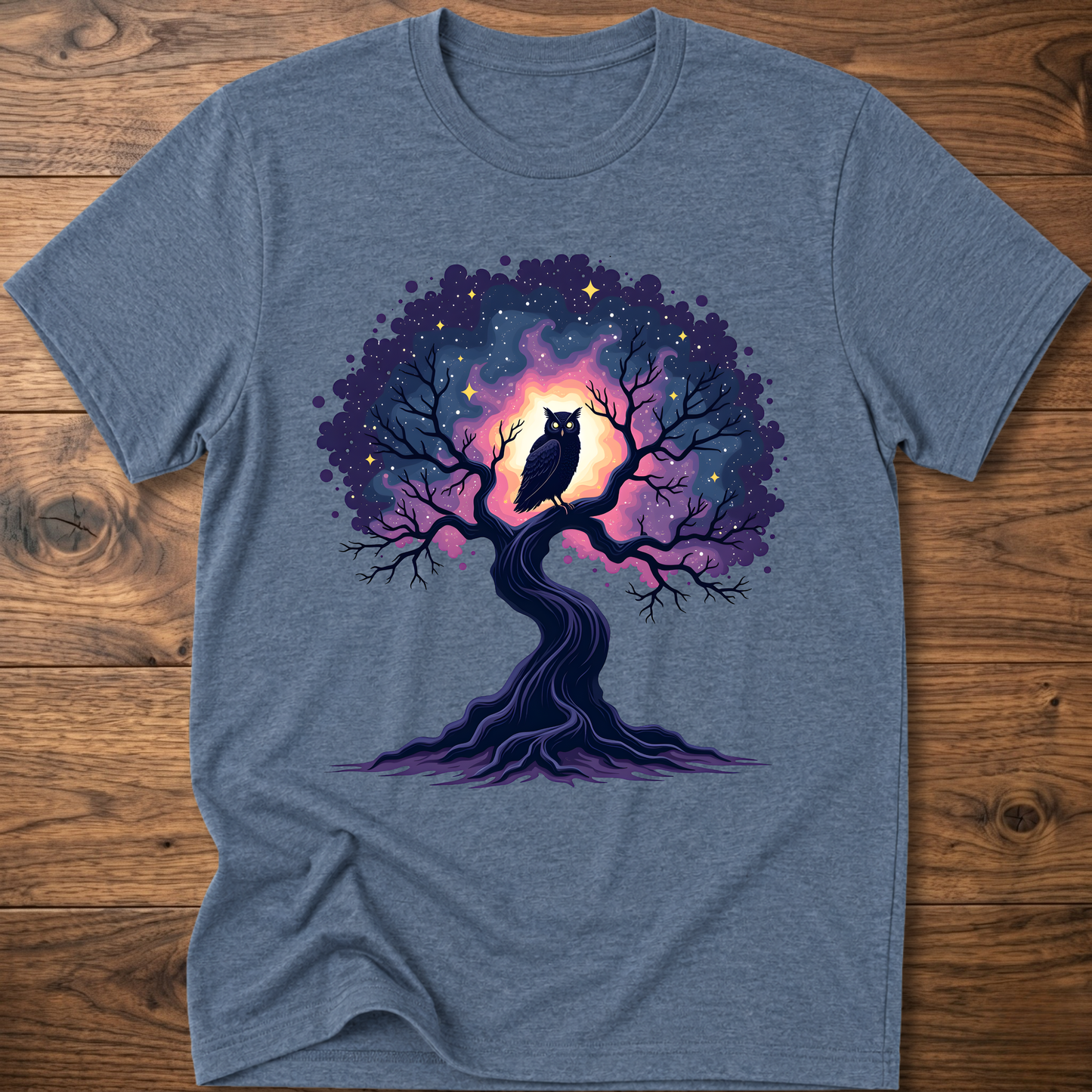 Galactic Tree Owl T-Shirt