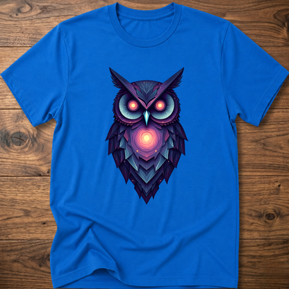 Galactic Abstract Owl T-Shirt