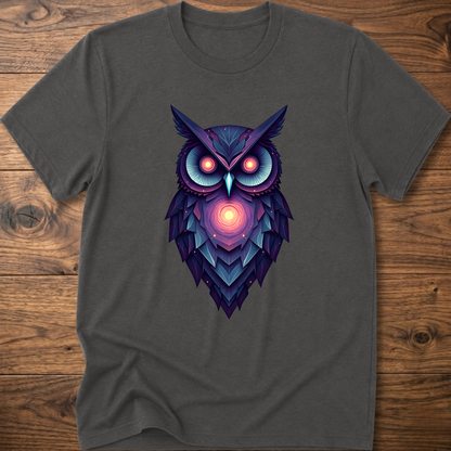 Galactic Abstract Owl T-Shirt