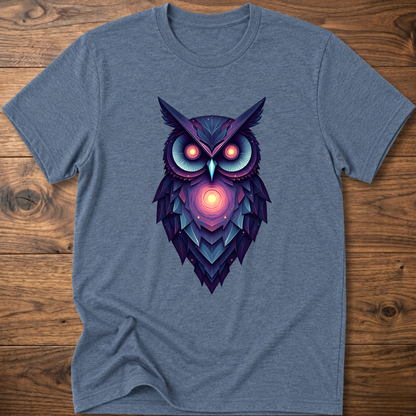 Galactic Abstract Owl T-Shirt